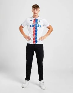 Macron Crystal Palace FC 2022/23 Away Shirt Hvid -Herretoj Salg jd 627593 e