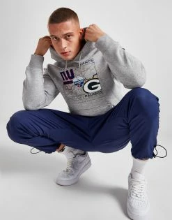 Official Team NFL New York Giants V Green Bay Packers Hoodie Grå