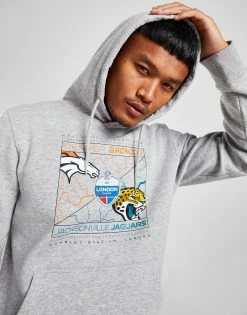 Official Team NFL Jacksonville Jaguars V Denver Broncos Hoodie Grå