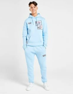 Supply & Demand Dreamer Hoodie Blå -Herretoj Salg jd 632243 d