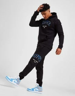 Supply & Demand Team Splatter Joggers Sort -Herretoj Salg jd 632294 d