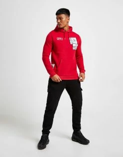 Supply & Demand Dreamer Hoodie Rød -Herretoj Salg jd 632298 c