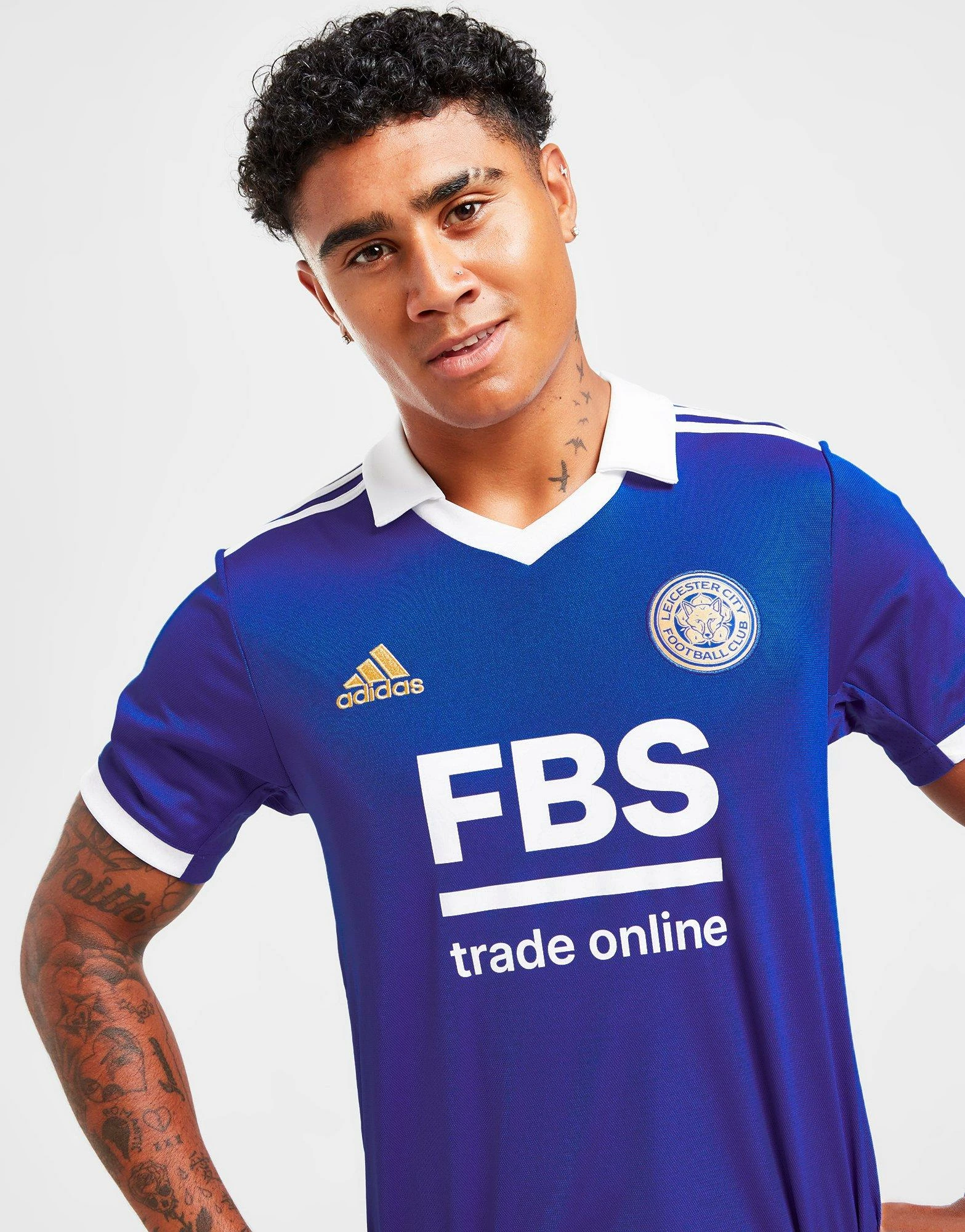 Adidas Leicester City FC 2022/23 Home Shirt Blå 6 Adidas Leicester City FC 2022/23 Home Shirt Blå - Billede 4