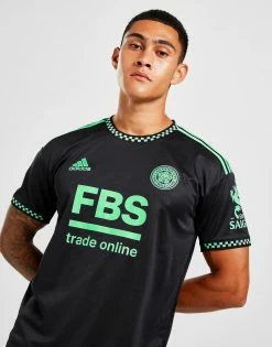 Adidas Leicester City FC 2022 Away Shirt Sort
