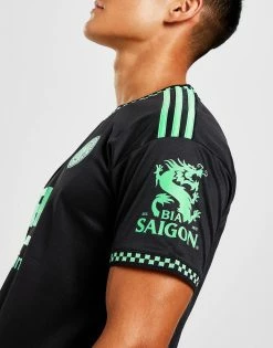 Adidas Leicester City FC 2022 Away Shirt Sort -Herretoj Salg jd 633648 d