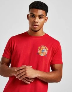 12th Territory Spain Retro T-Shirt Rød