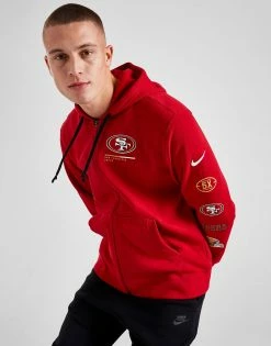 Nike NFL San Francisco 49ers Full Zip Hoodie Rød -Herretoj Salg jd 644880 d