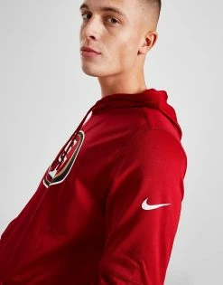 Nike NFL San Francisco 49ers Therma Hoodie Rød -Herretoj Salg jd 644949 c