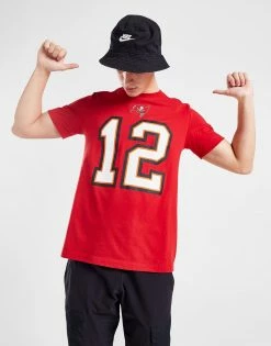 Nike NFL Tampa Bay Buccaneers Brady #12 T-Shirt Rød -Herretoj Salg jd 645001 c