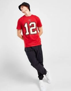 Nike NFL Tampa Bay Buccaneers Brady #12 T-Shirt Rød -Herretoj Salg jd 645001 d