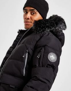 Supply & Demand Orion Short Parka Jacket Sort -Herretoj Salg unnamed file 17