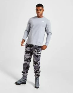 The North Face Simple Dome Langærmet T-Shirt Herre Grå -Herretoj Salg unnamed file 53