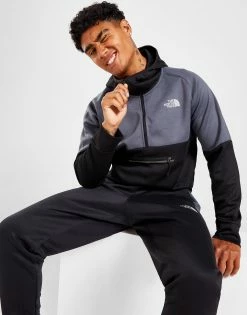 The North Face Tek 1/4 Zip Hoodie Grå