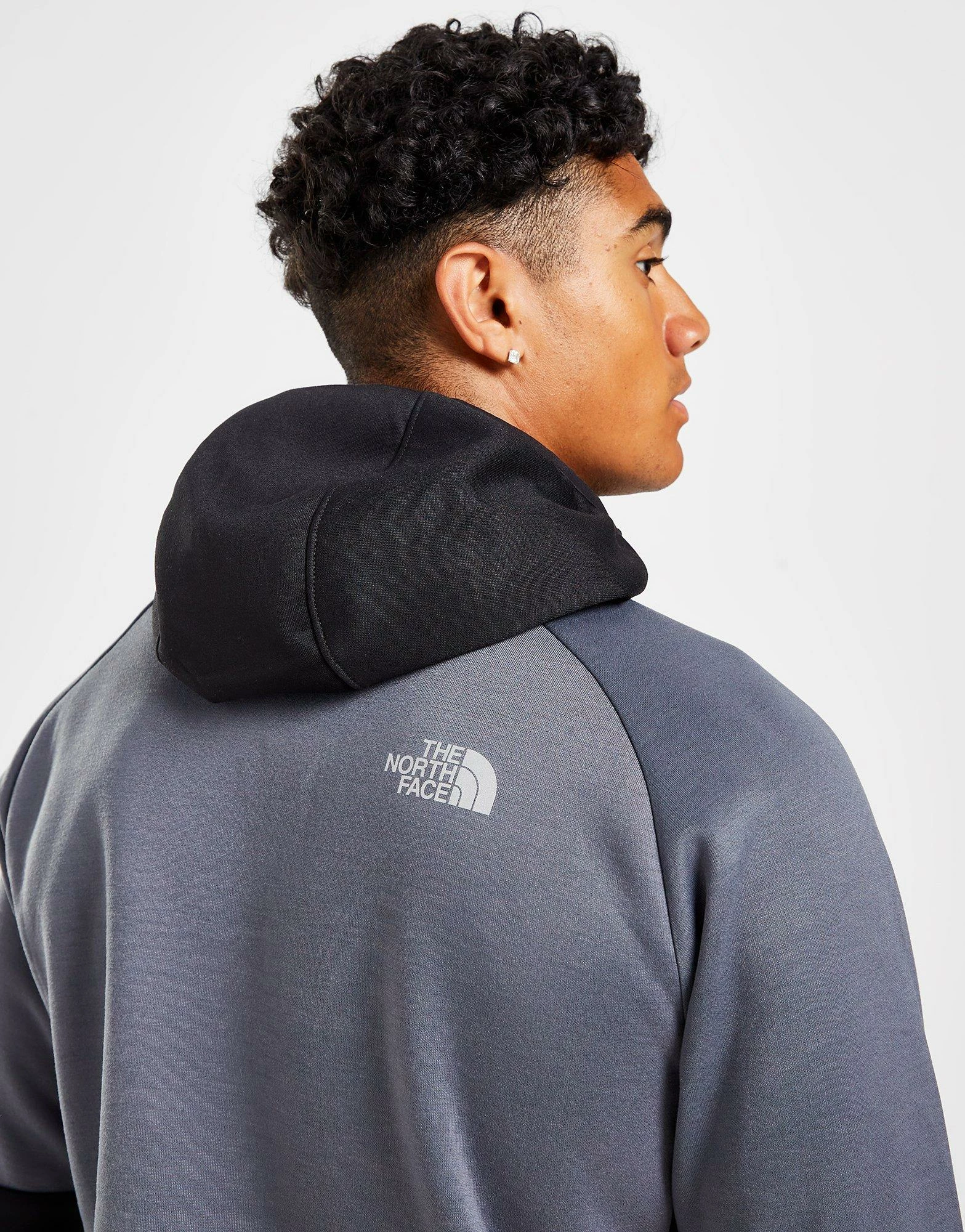 The North Face Tek 1/4 Zip Hoodie Grå 8 The North Face Tek 1/4 Zip Hoodie Grå - Billede 6