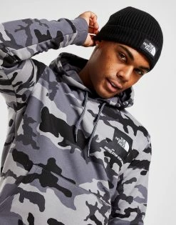 The North Face Camo Fine Box Hoodie Grå -Herretoj Salg unnamed file 86