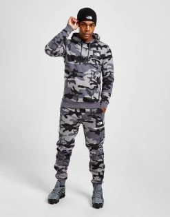The North Face Camo Fine Box Hoodie Grå -Herretoj Salg unnamed file 87